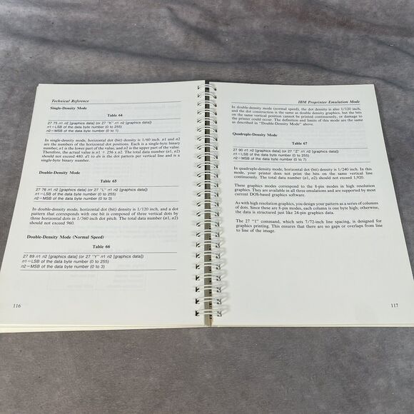 Vintage 1988 Tandy DMP 300 Dot Matrix Printer Manual - Picture 9 of 9